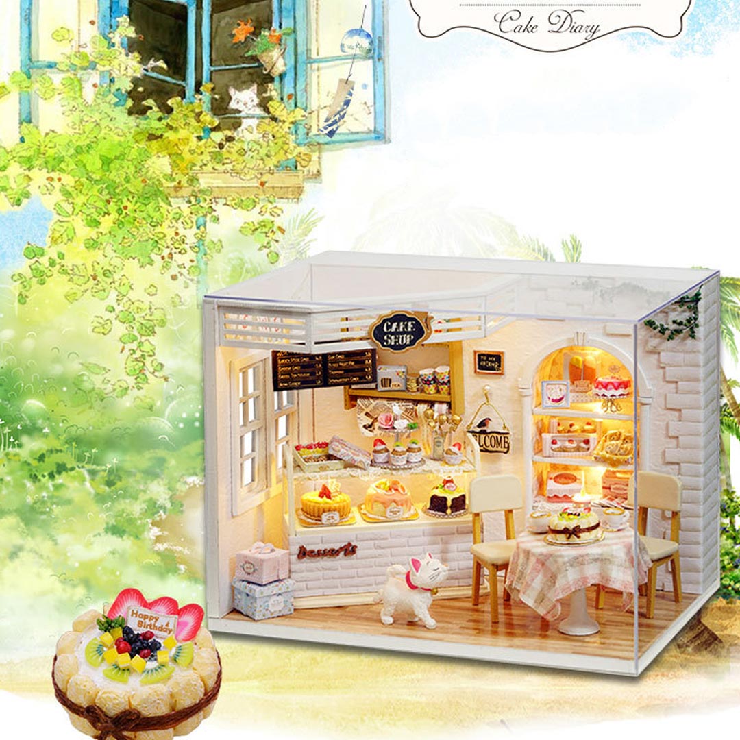 Cake Shop DIY Miniature Dollhouse