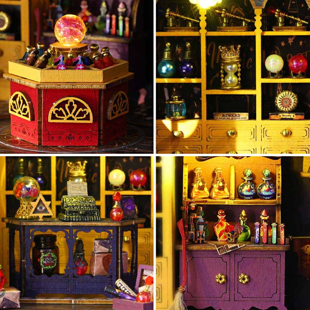 Magic Energy Station DIY Miniature Dollhouse Kit