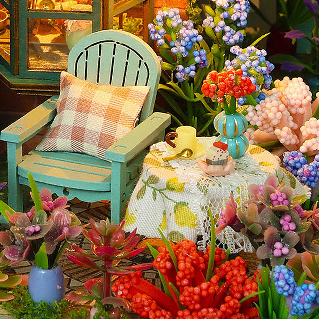 Fairy Garden DIY Wooden Miniature House Kit
