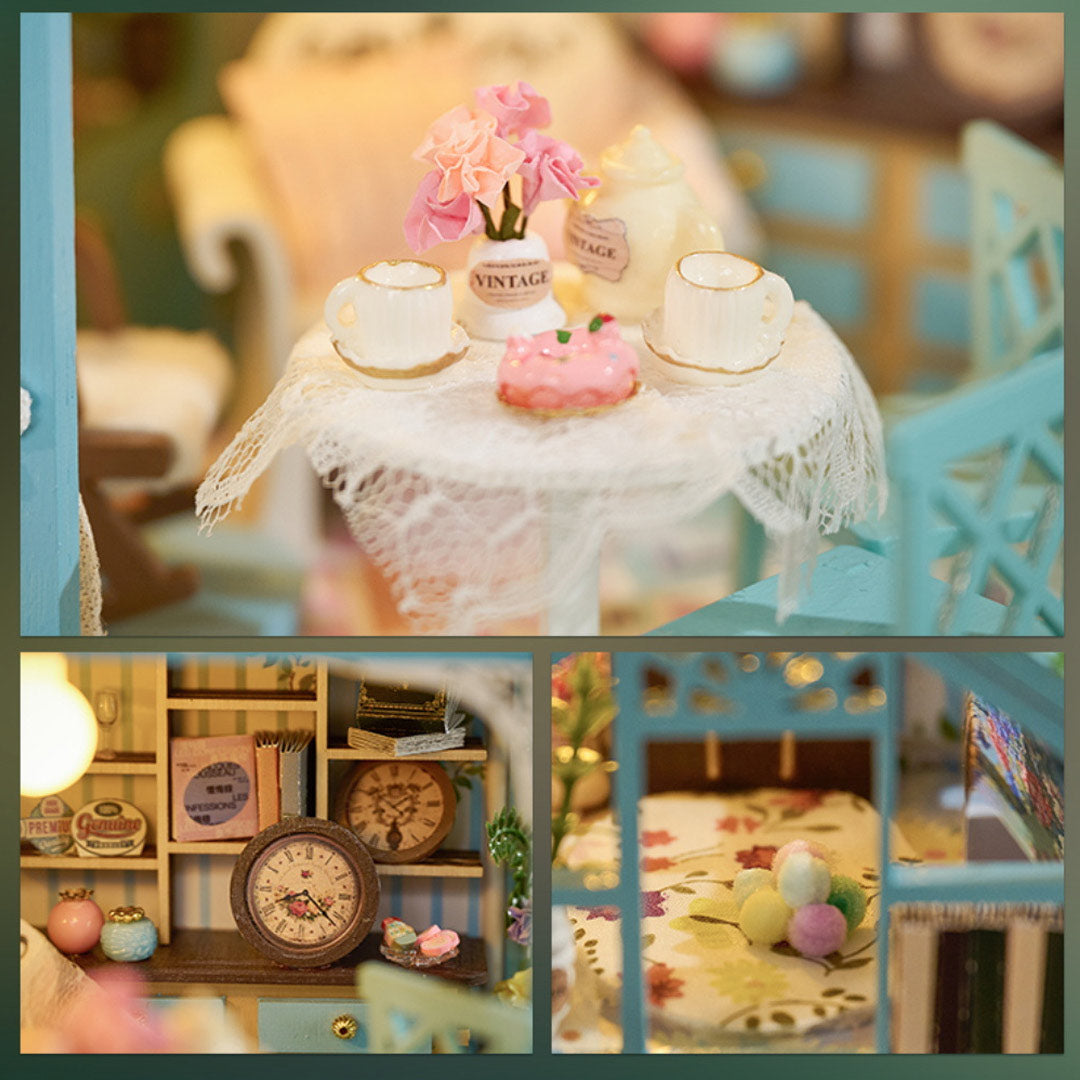 Dreams of flowers DIY Miniature Dollhouse Kit
