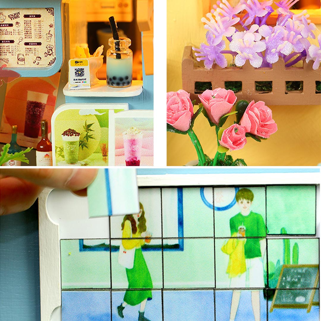 Leisure Time DIY Miniature House Kit