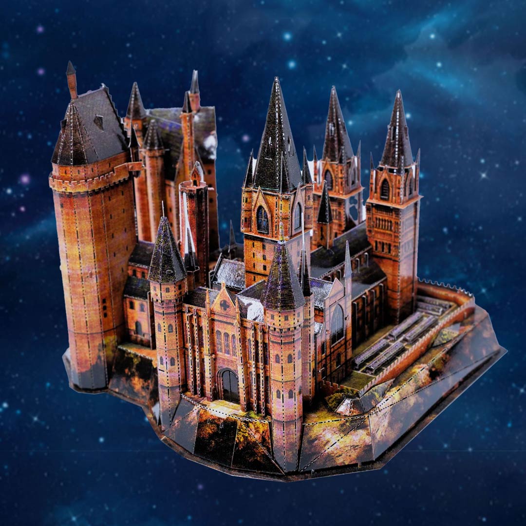 Magic Hogwarts Castle 3D Metal Model Kits