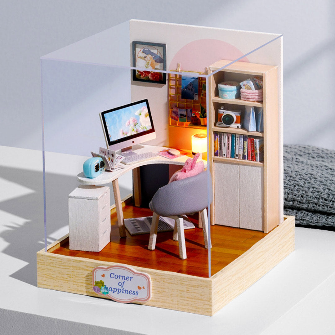 Creative Kitchen Miniature Dollhouse Kit