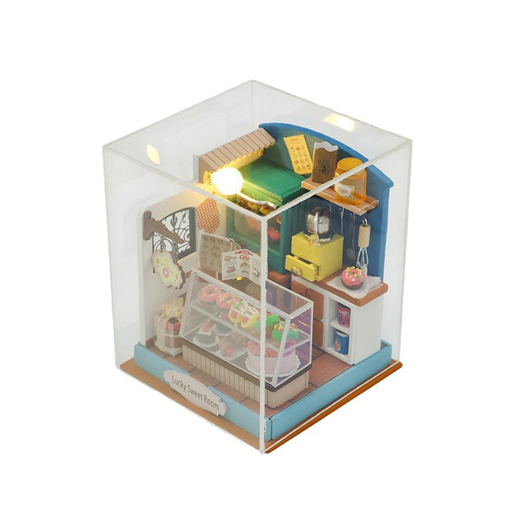 Mini House Wooden DIY Miniature House kit