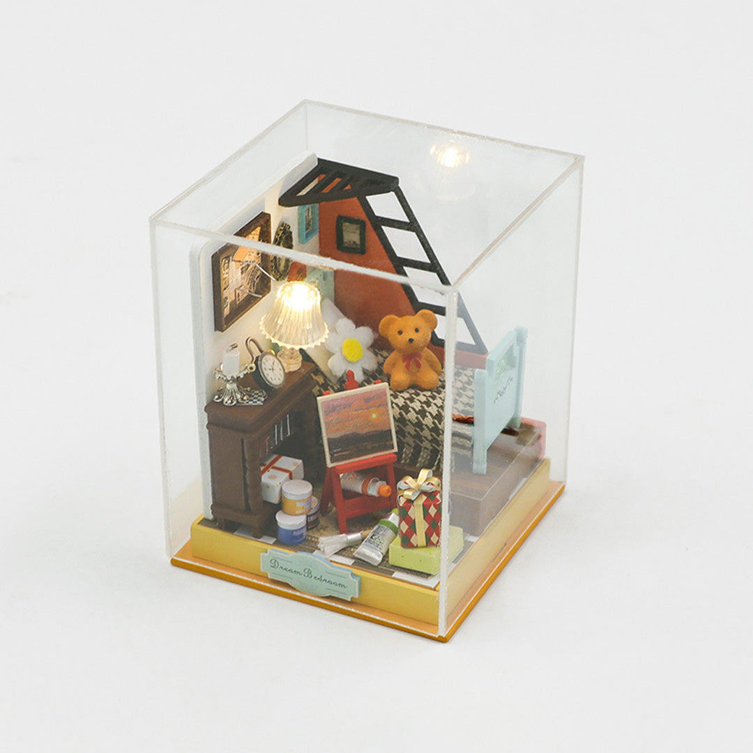Mini House Wooden DIY Miniature House kit