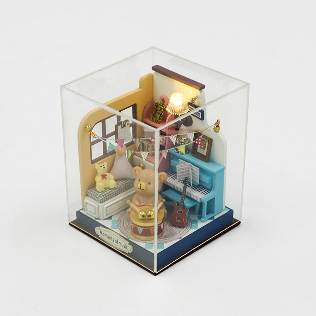 Mini House Wooden DIY Miniature House kit