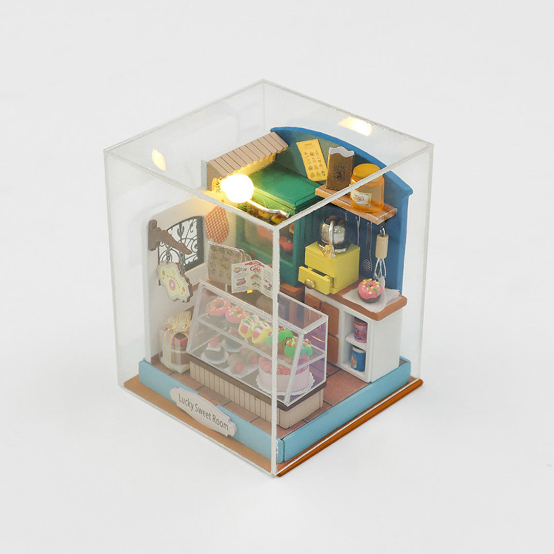 Mini House Wooden DIY Miniature House kit