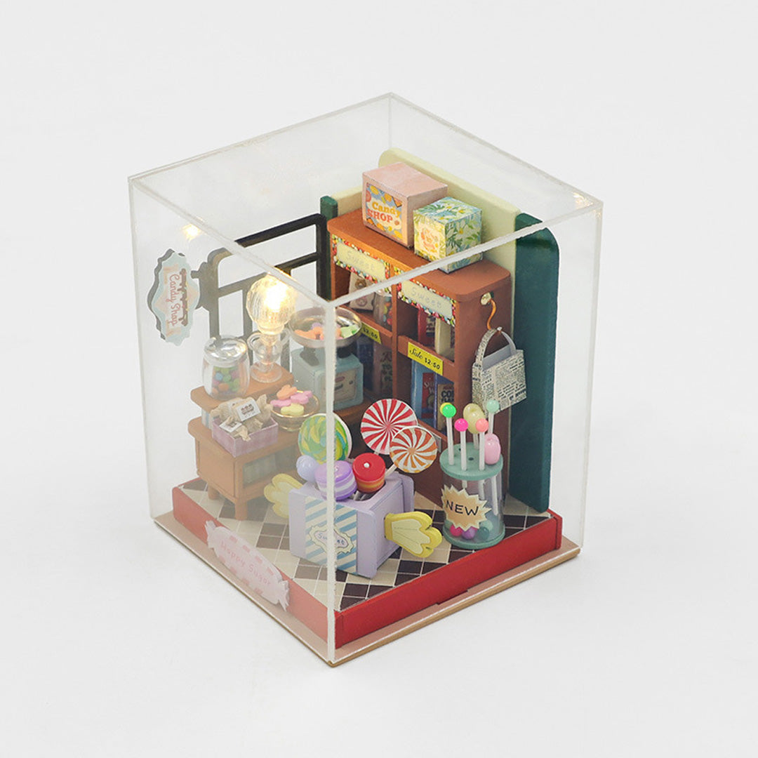 Mini House Wooden DIY Miniature House kit