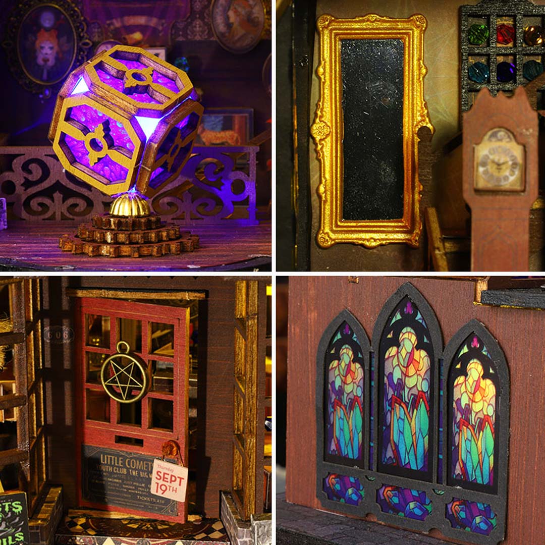 Magic Treasure House DIY Miniature Dollhouse Kit