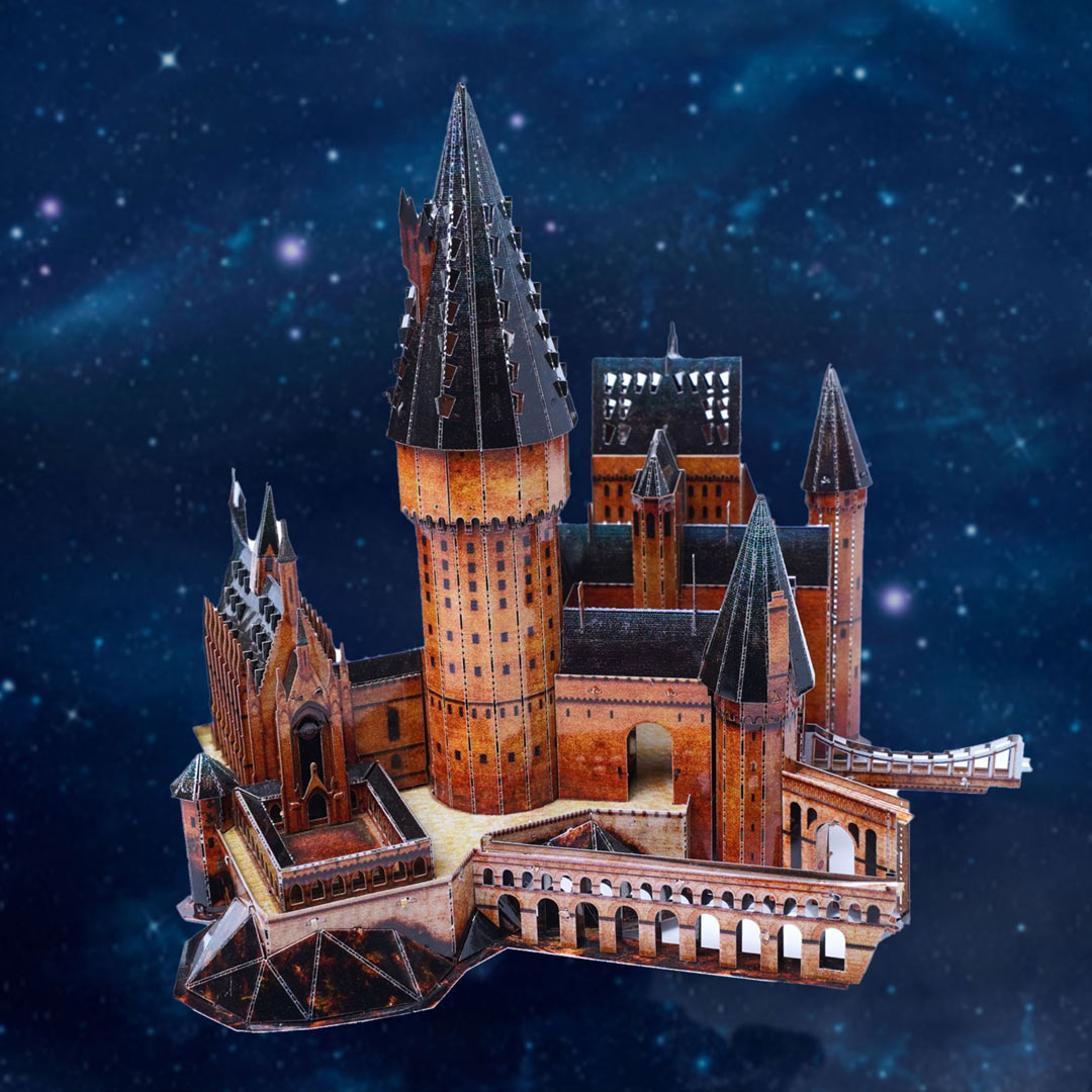 Magic Hogwarts Castle 3D Metal Model Kits