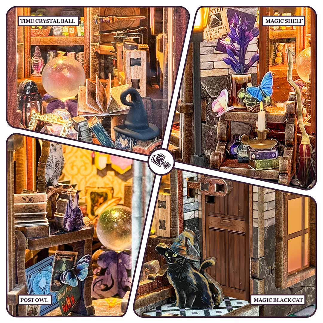 Time Magic Club DIY Miniature House Kit