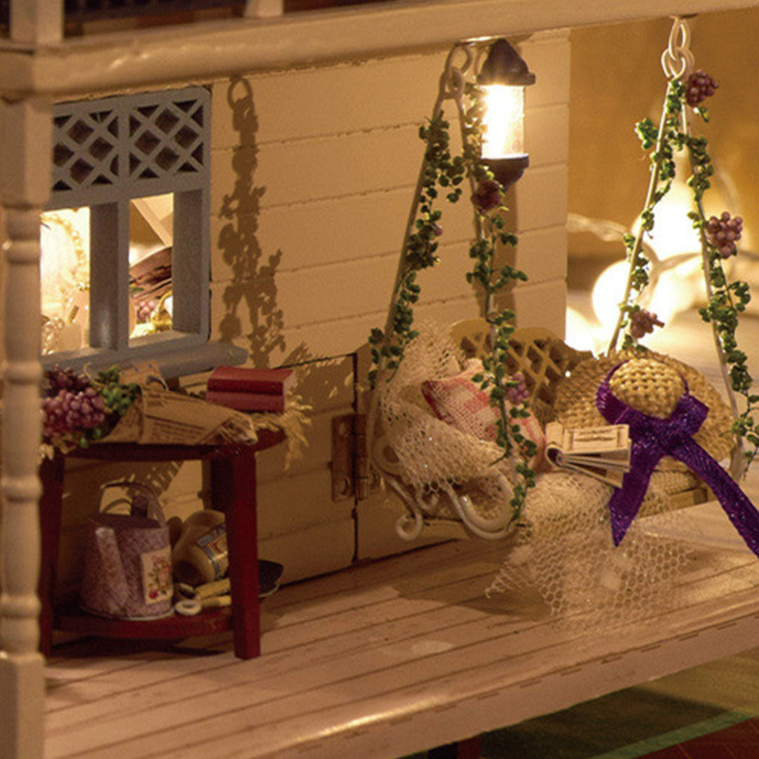 Villa Provence DIY Wooden Miniature House Kit