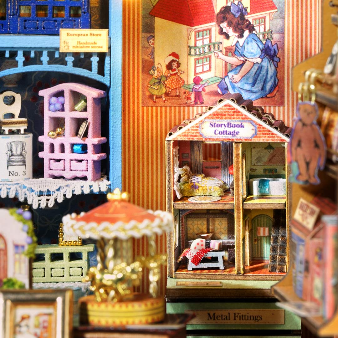 Fairy-Tale Wonderhouse DIY Miniature Dollhouse Kit