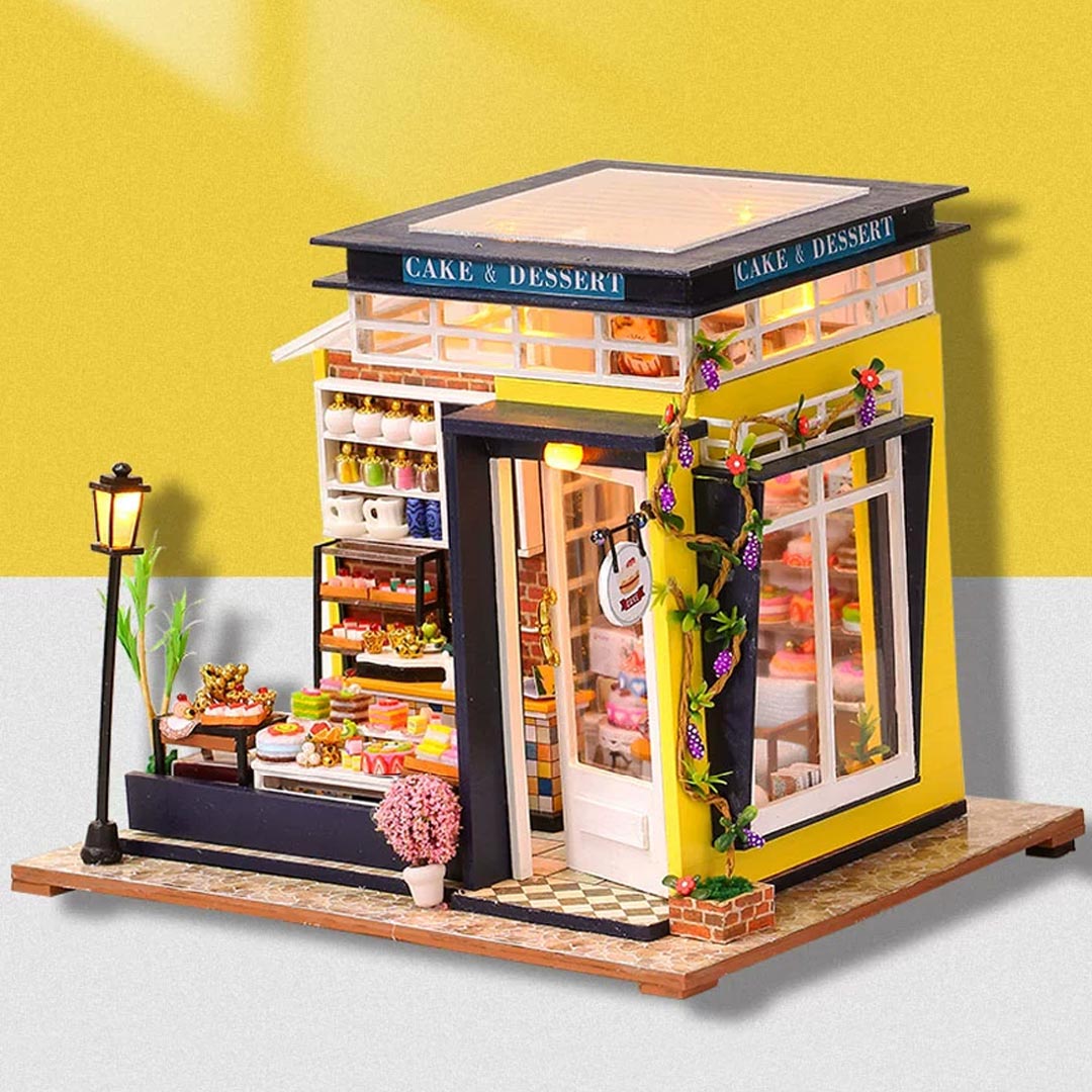 Bakery Art House DIY Wooden Miniature Dollhouse