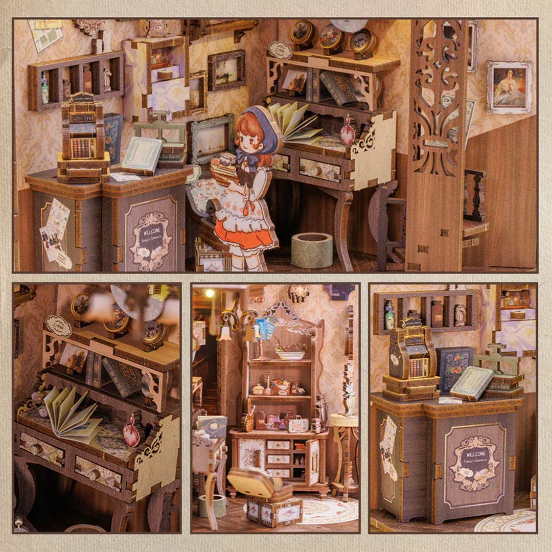 Antique Shop DIY Book Nook Kit