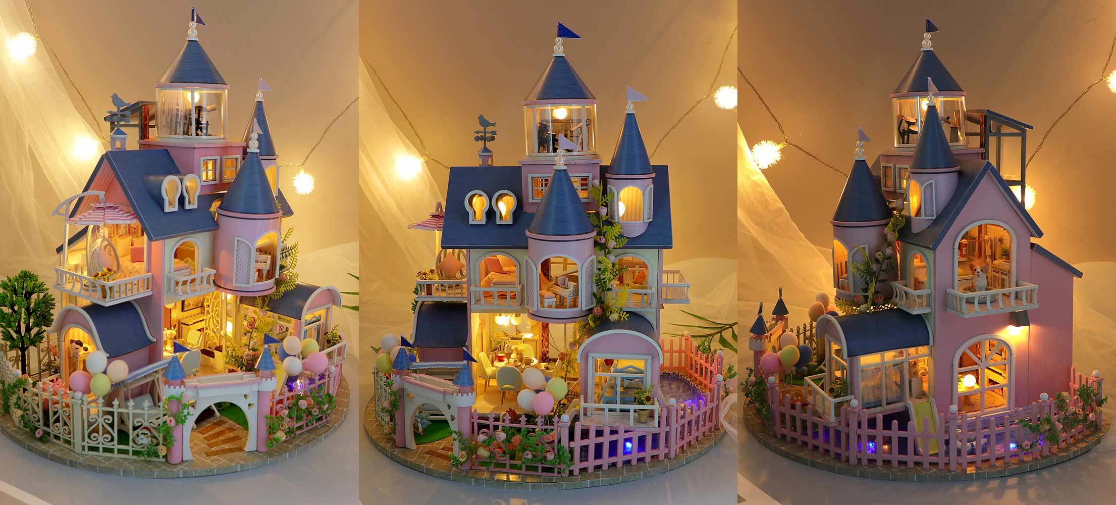 Fairy Castle DIY Miniature Dollhouse