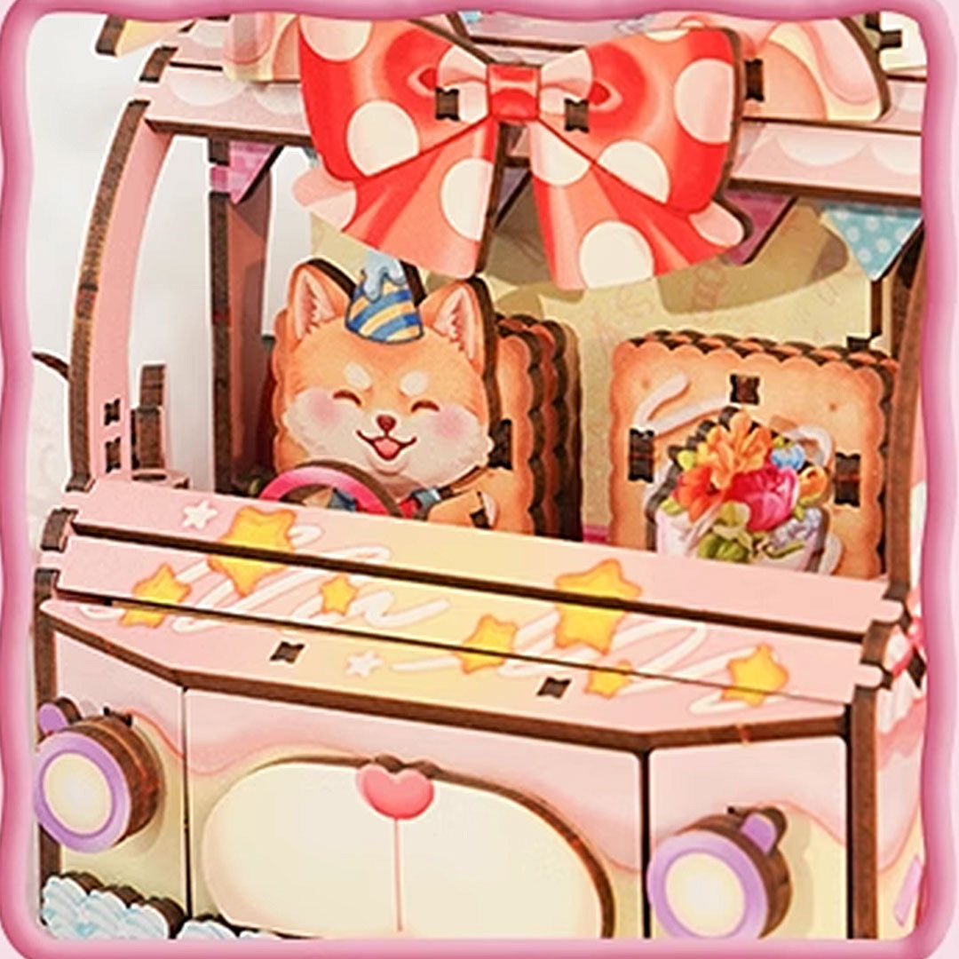 Happy Birthday DIY Wooden Music Box