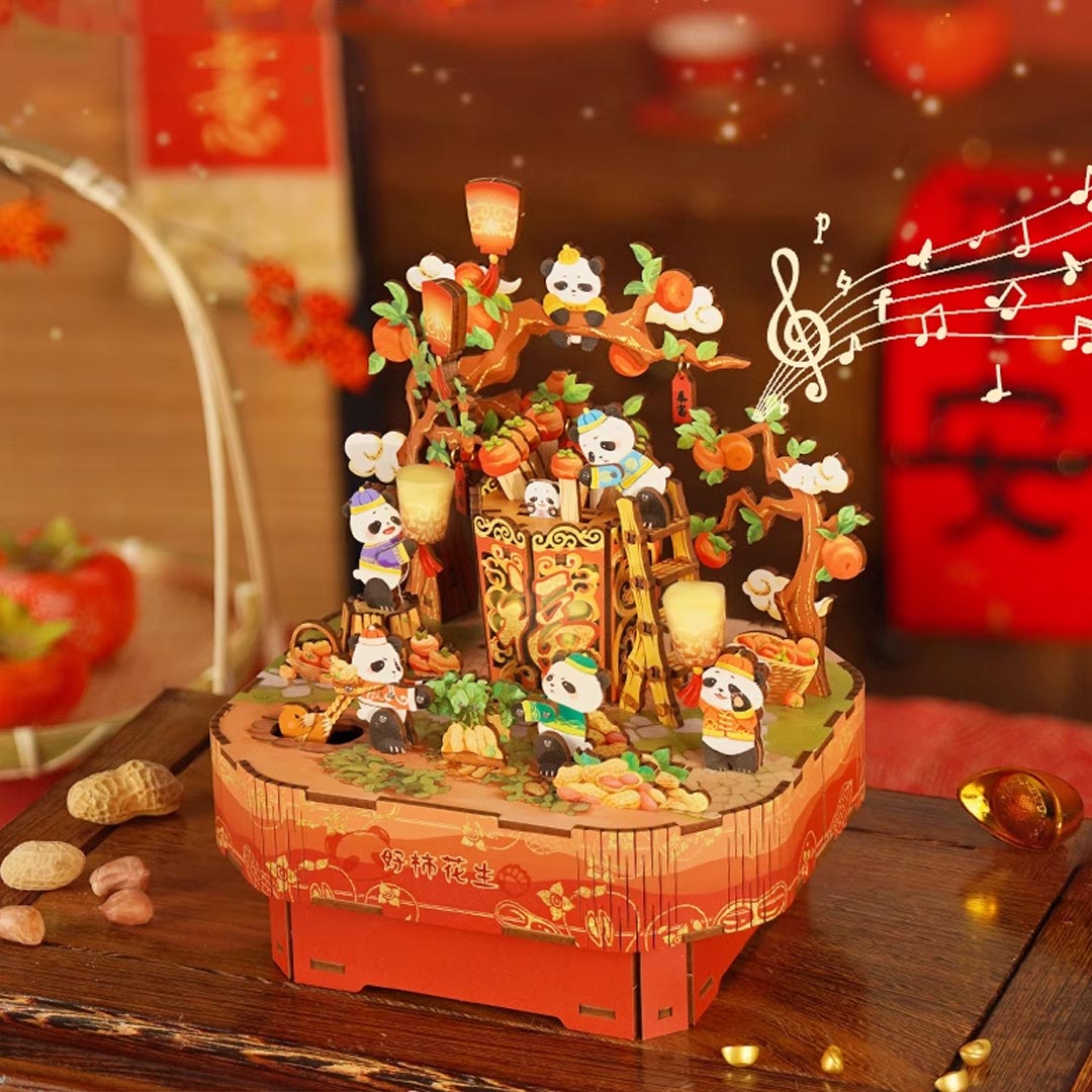 Lucky Harvest  DIY Wooden Music Box