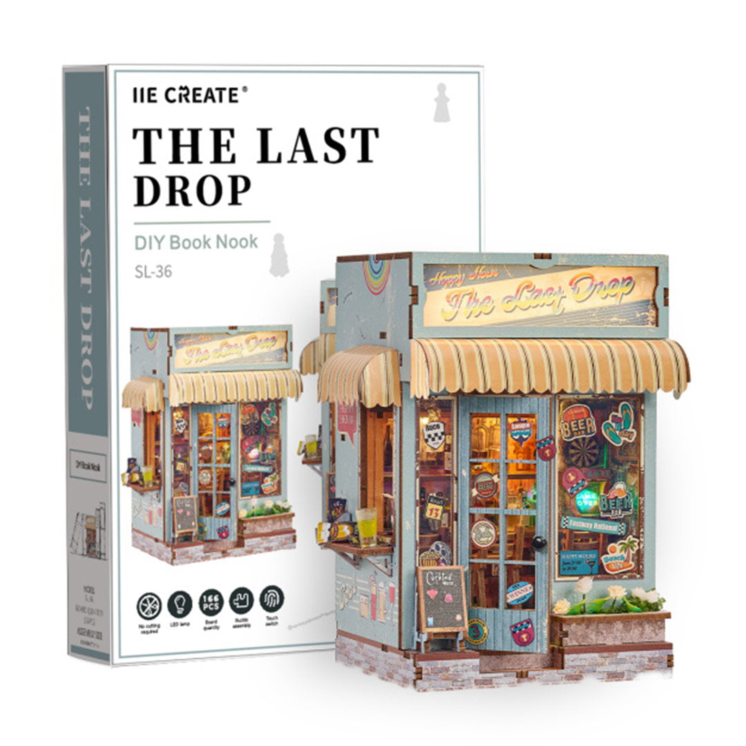 The Last Drop DIY Wooden Book Nook Kit