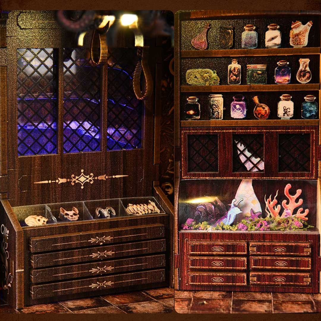 Chamber of Exotic Beasts DIY Book Nook Kit