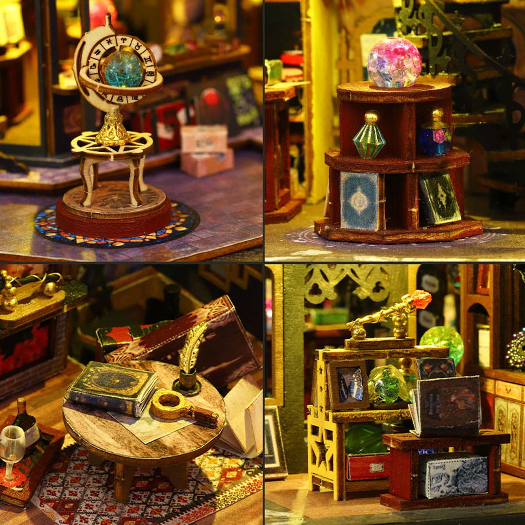 Holo Magic City DIY Miniature Dollhouse Kit