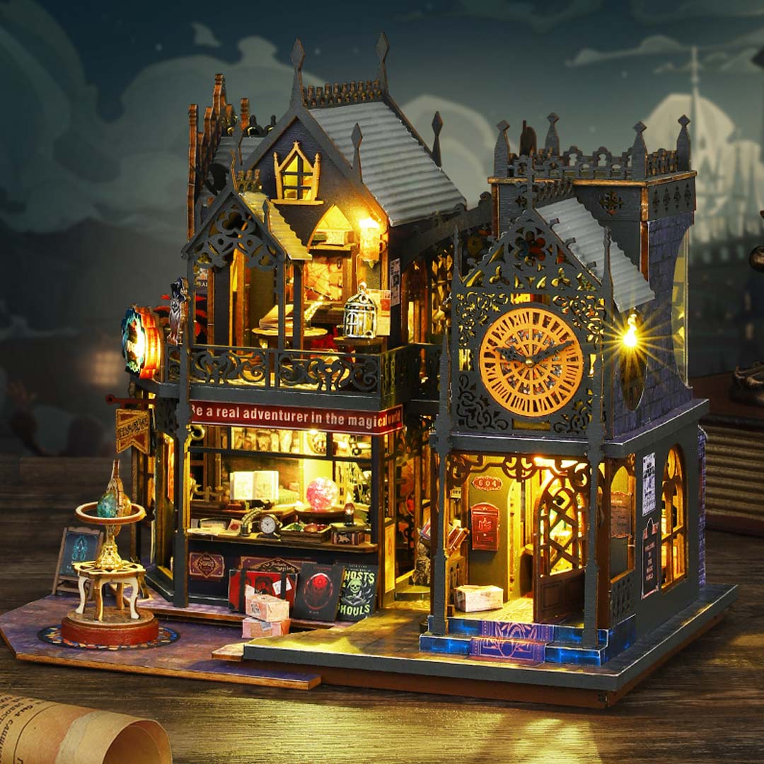 diy miniature doll house kit holo magic city