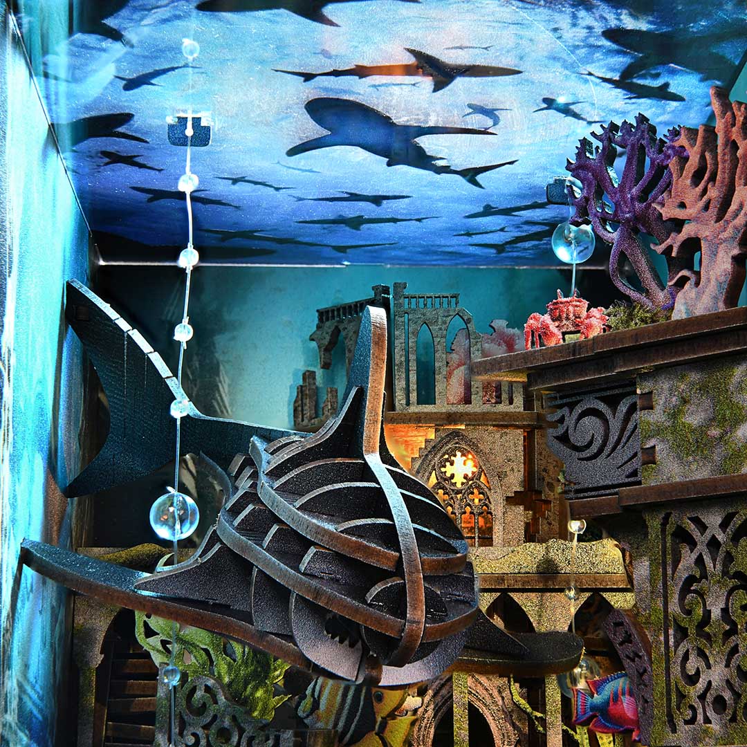 Lost City of Atlantis DIY Book Nook Kit