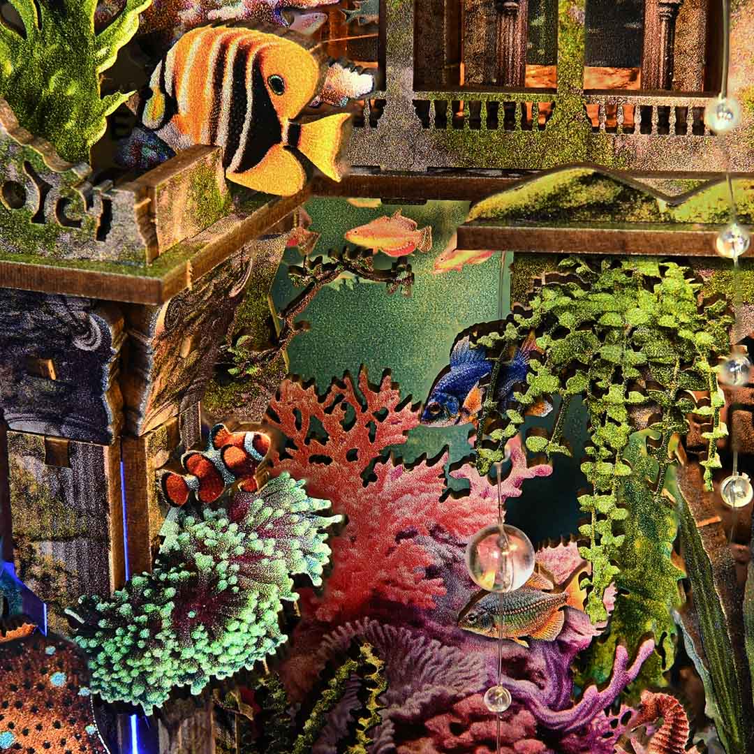 Lost City of Atlantis DIY Book Nook Kit