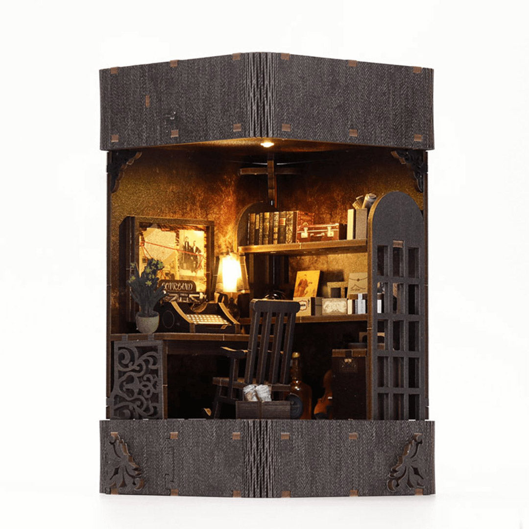 Detective Agency DIY Miniature Dollhouse Kit
