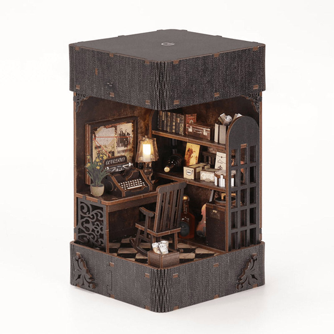 Detective Agency DIY Miniature Dollhouse Kit