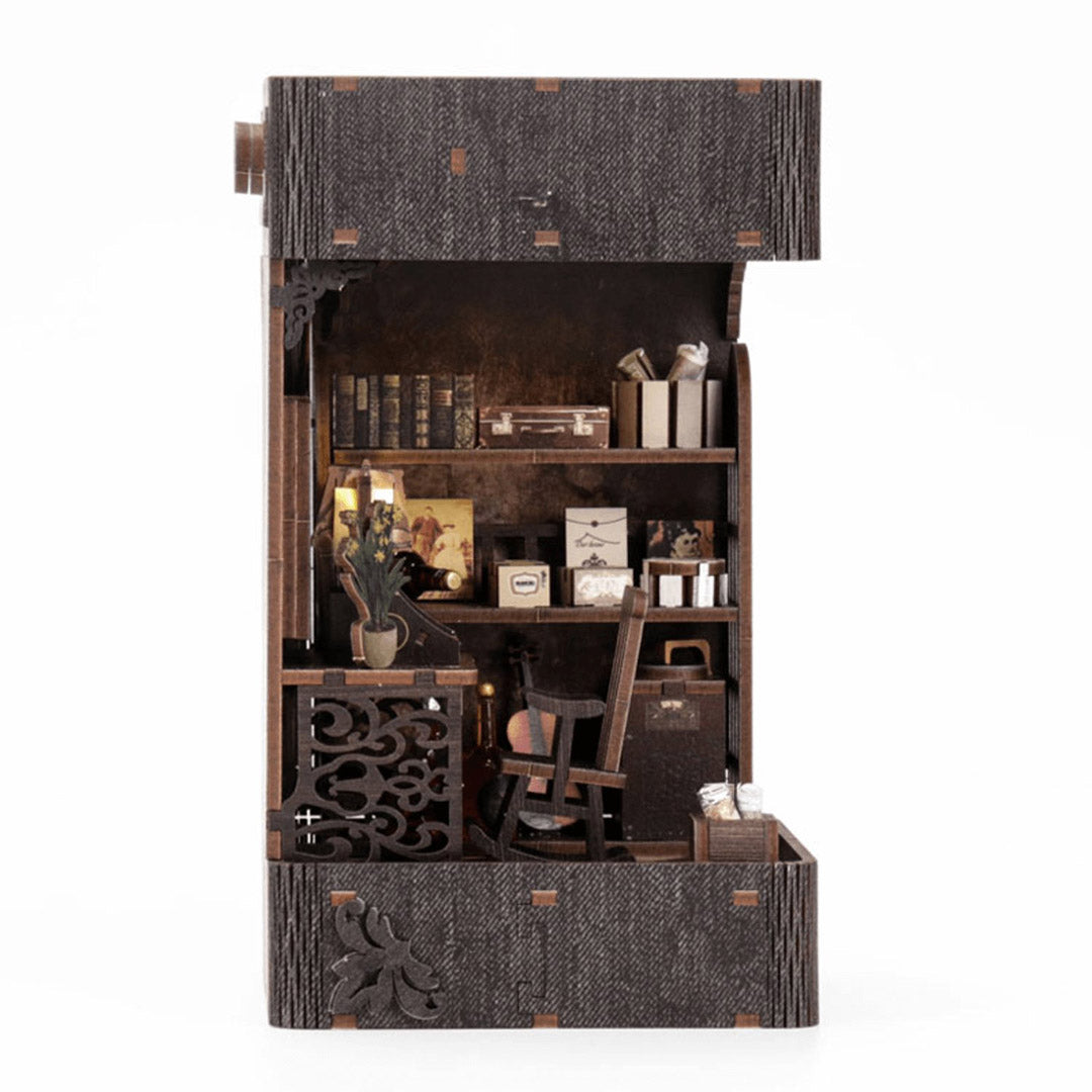 Detective Agency DIY Miniature Dollhouse Kit
