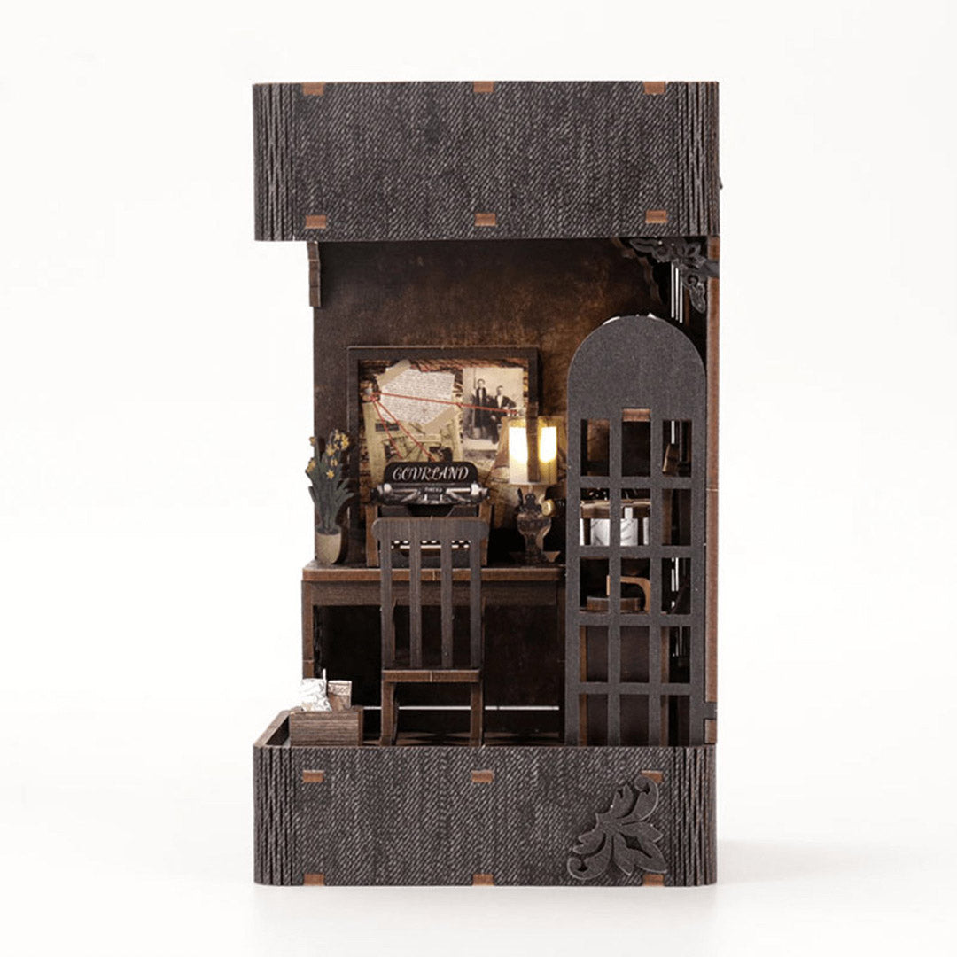 Detective Agency DIY Miniature Dollhouse Kit