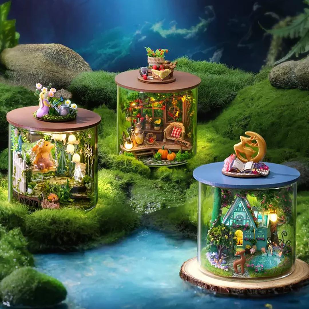 Dream Bottle Series DIY Miniature House Kit – Fifijoy