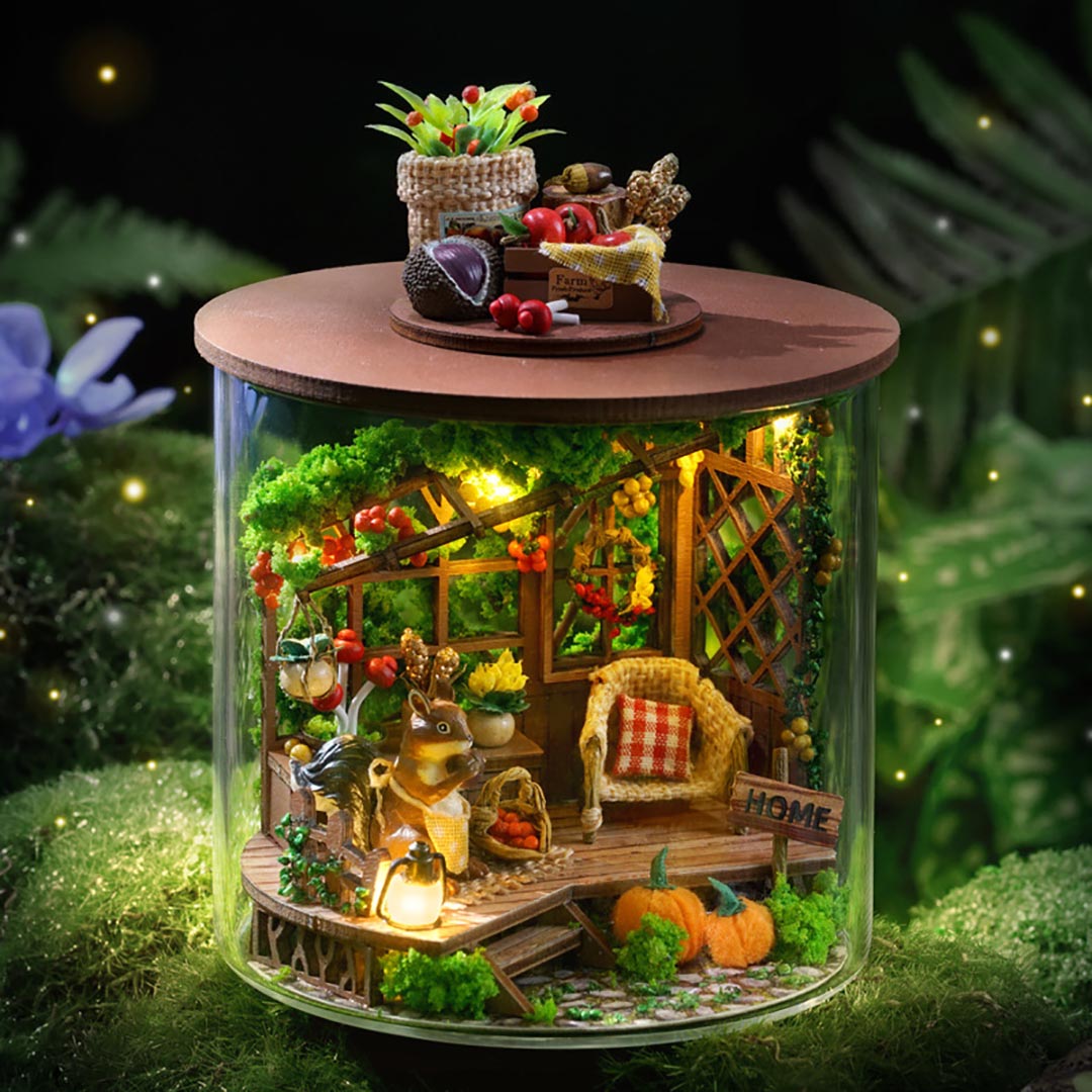 Dream Bottle Series DIY Miniature House Kit