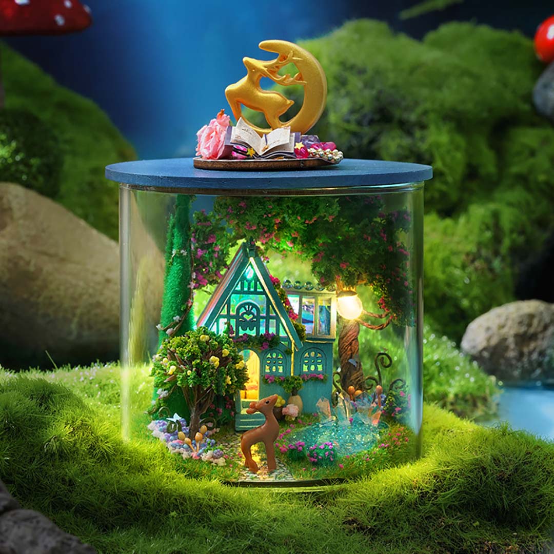 Dream Bottle Series DIY Miniature House Kit Fifijoy Dream bottle series diy miniature house kit fifijoy