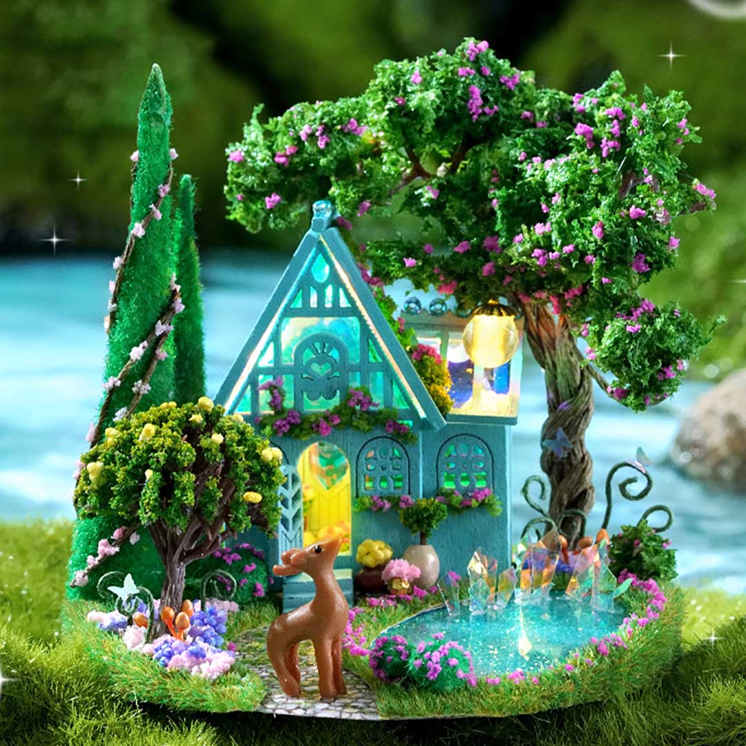 Dream Bottle Series DIY Miniature House Kit
