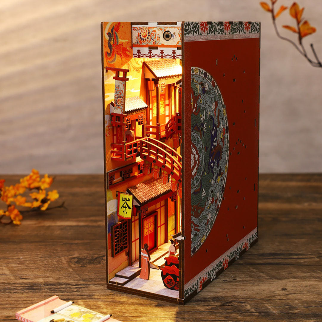 Dreaming of Dunhuang DIY Wooden Book Nook Kit