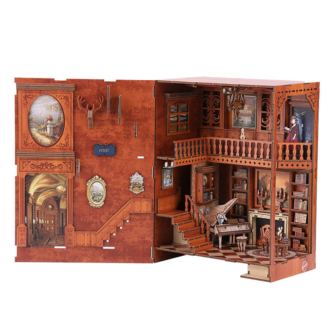 Grimm Cottage DIY Wooden Book Nook Shelf Insert