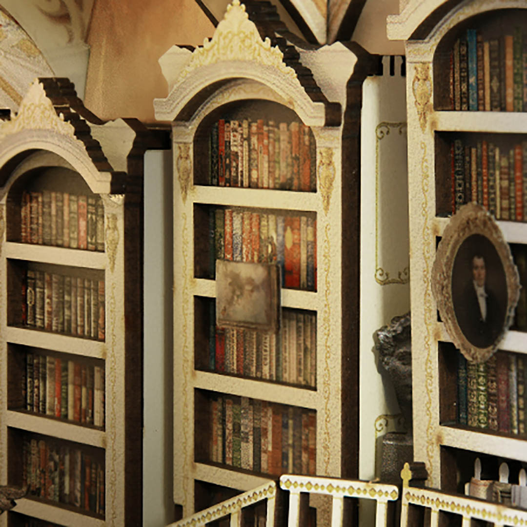 Library of Gods DIY Wooden Book Nook Kit
