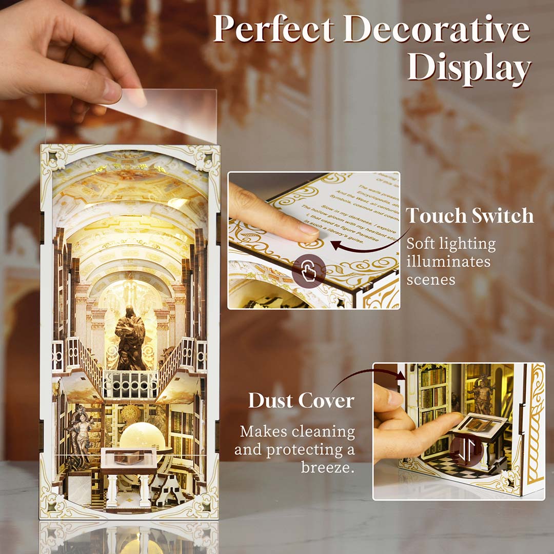 Library of Gods DIY Wooden Book Nook Kit