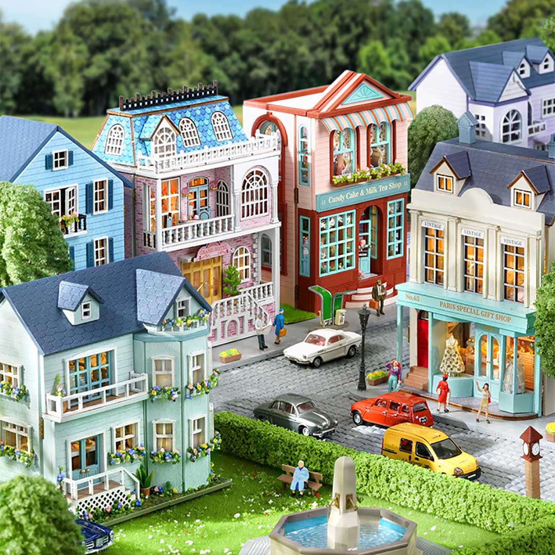 Mini House Series DIY Miniature House Kit