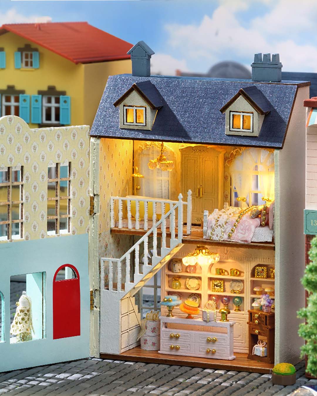 Mini House Series DIY Miniature House Kit