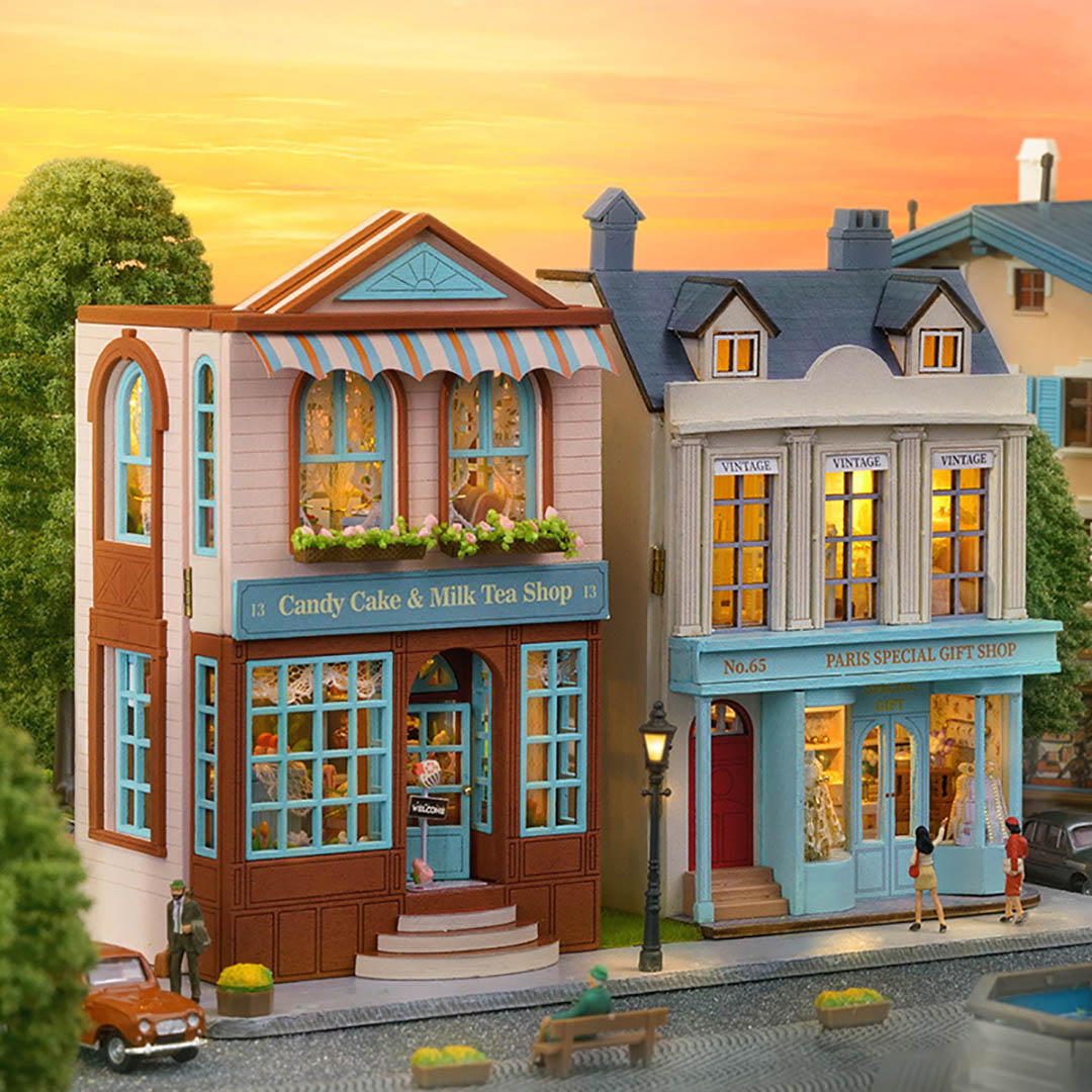 Special Gift Shop DIY Miniature House Kit