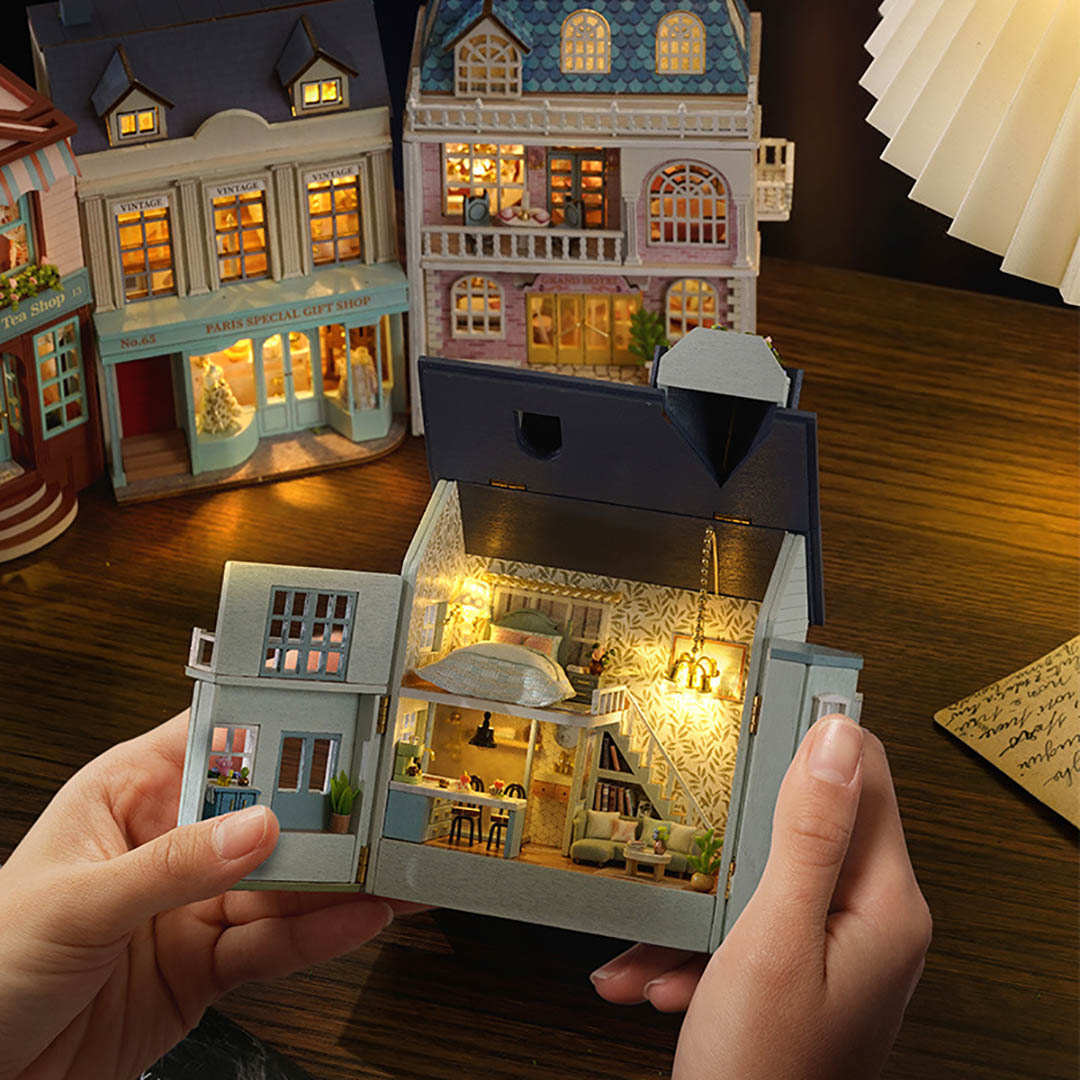 Mini House Series DIY Miniature House Kit – Fifijoy
