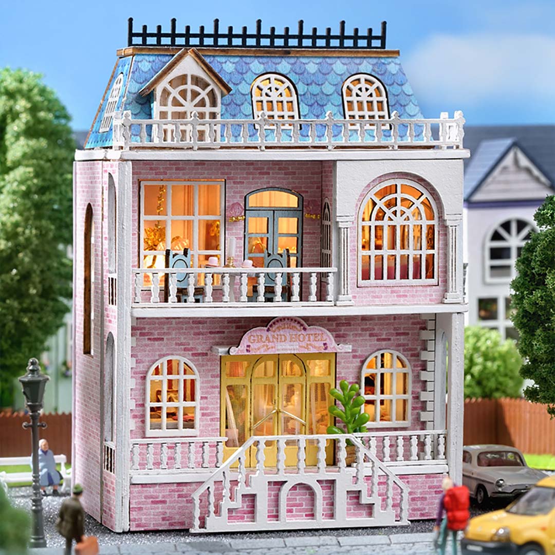 Candy Cake & Milk Tea Shop DIY Miniature House Kit