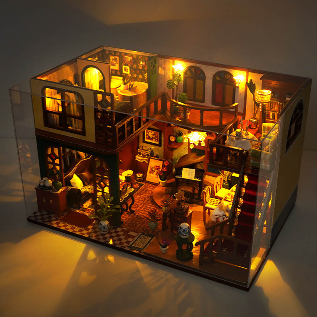 Oriental Charm Villa DIY Miniature Dollhouse Kit – Fifijoy