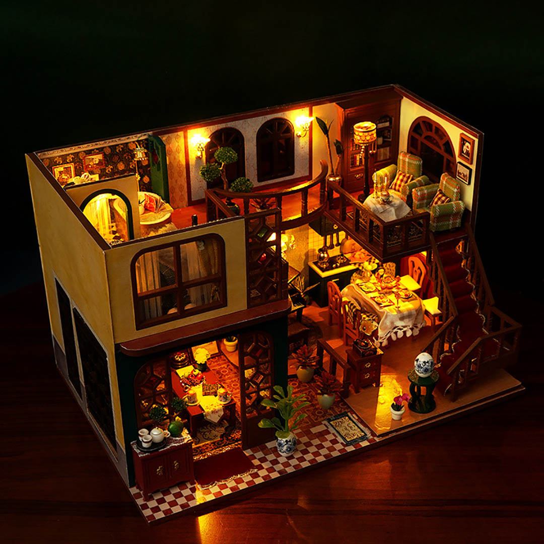 Oriental Charm Villa DIY Miniature Dollhouse Kit – Fifijoy
