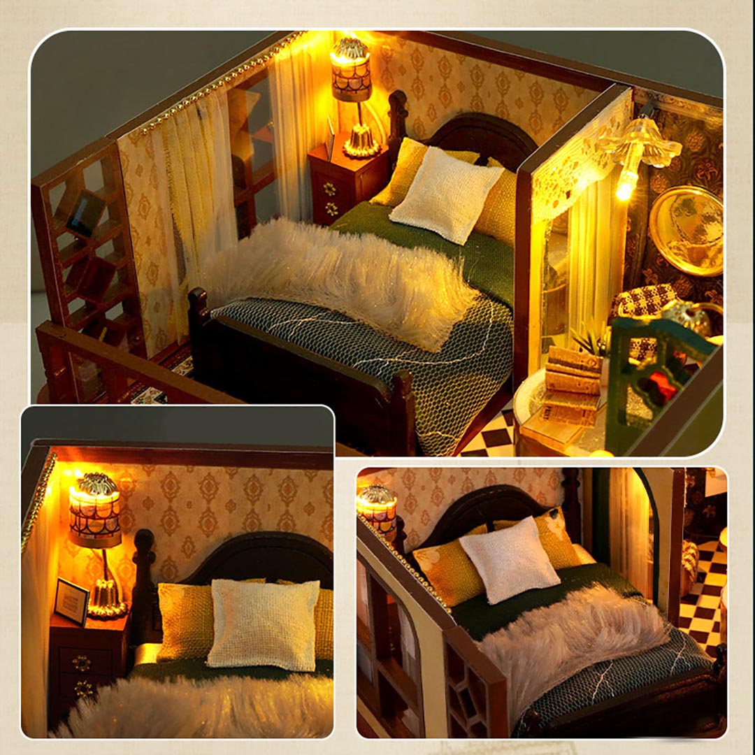 Oriental Charm Villa DIY Miniature Dollhouse Kit – Fifijoy