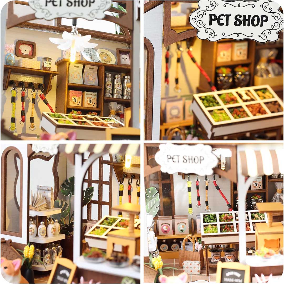 Pet Shop DIY Miniature House Kit