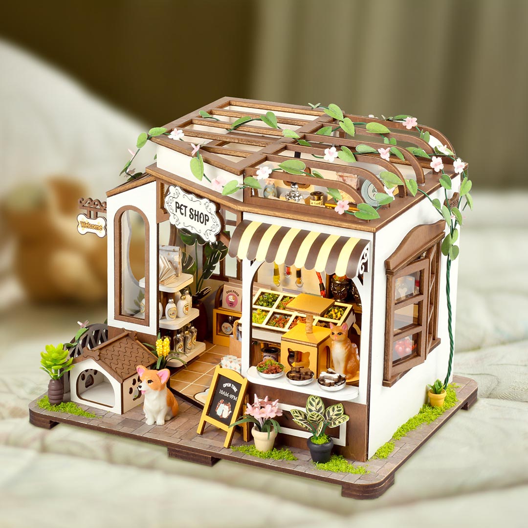 Pet Shop DIY Miniature House Kit